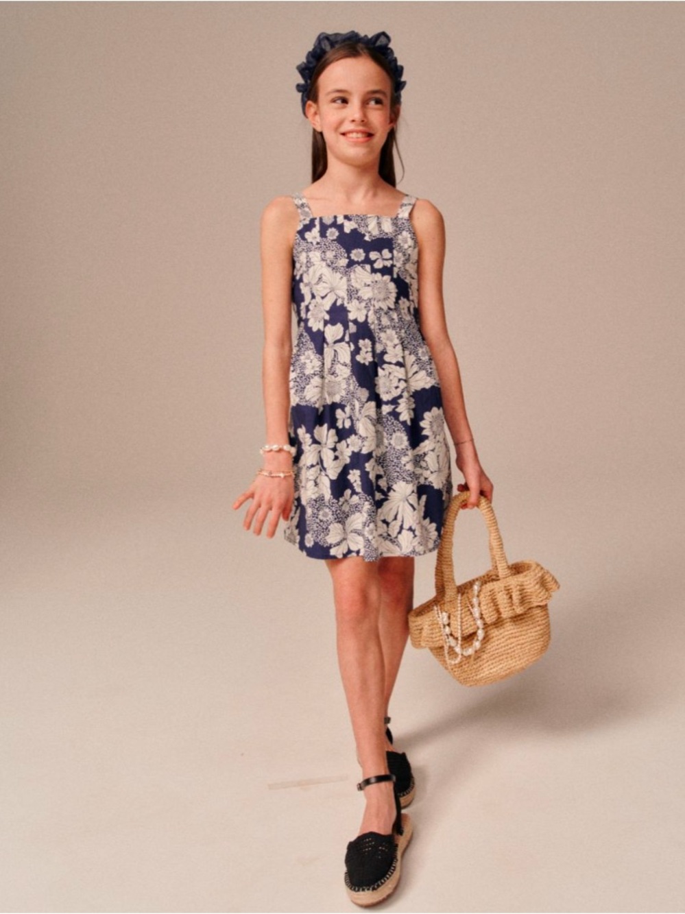 Crewcuts Floral Cotton Dress